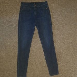 True skinny high waisted jeans